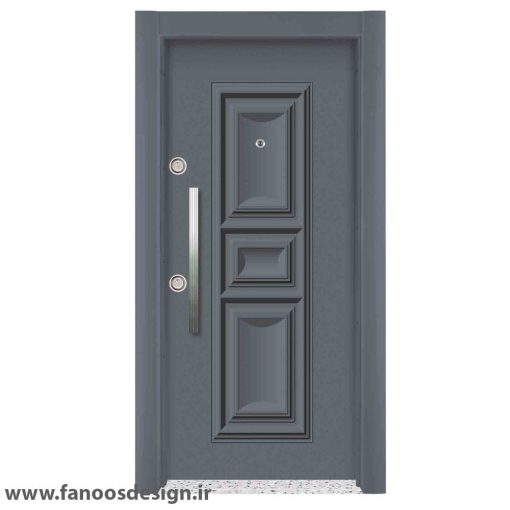 درب ضدسرقت طوسی سوپر مات کد 30675