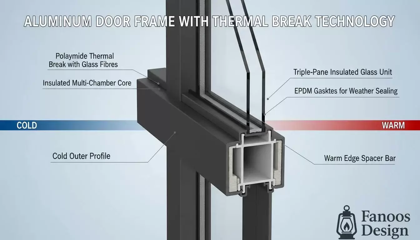 نحوهٔ انتخاب و نصب دربهای آلومینیومی برای ساختمانهای مسکونی 2 نحوهٔ انتخاب و نصب دربهای آلومینیومی برای ساختمانهای مسکونی