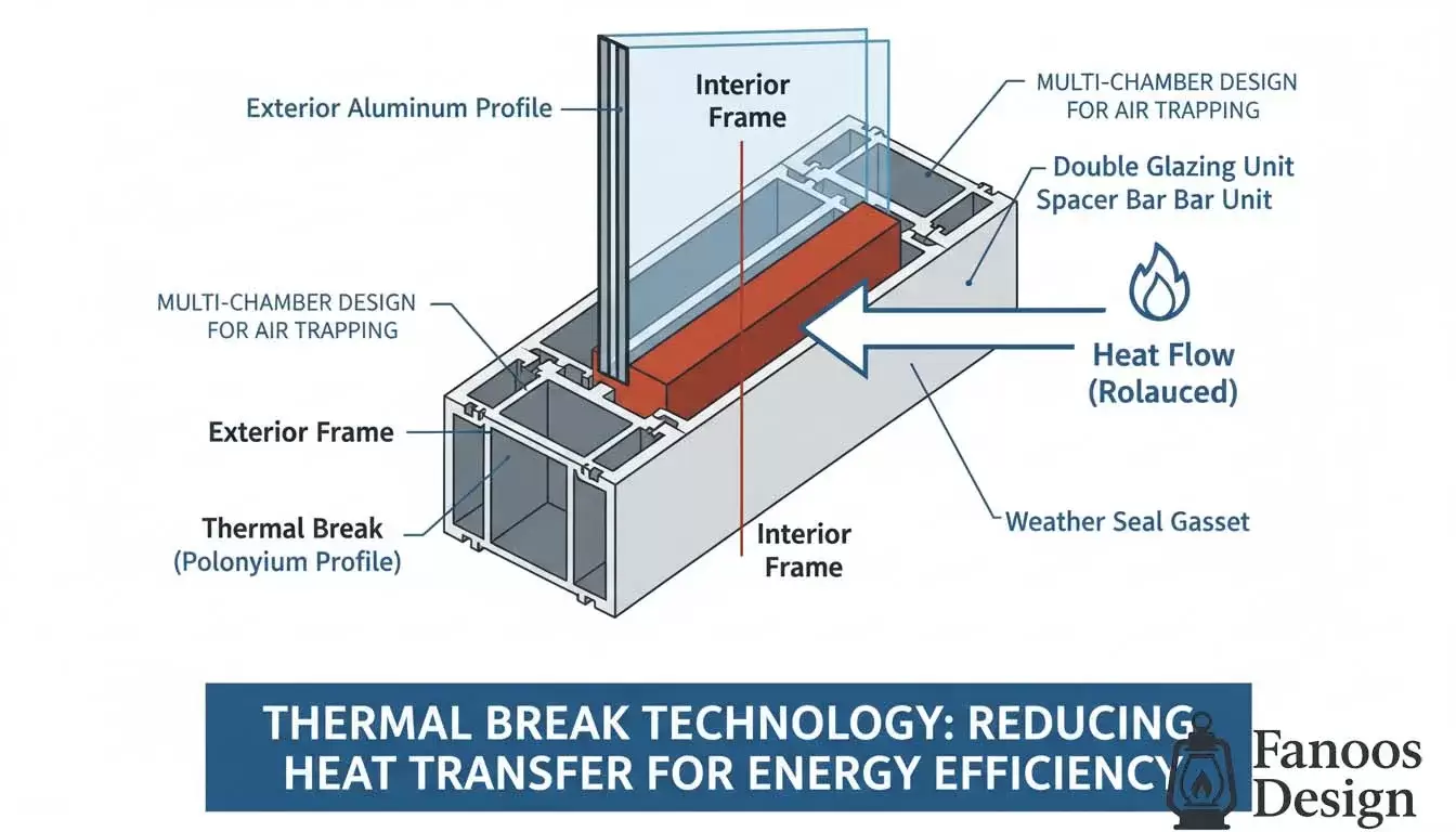 تکنولوژی عایق حرارتی در دربهای آلومینیومی: مزایا و کاربردها 4 تکنولوژی عایق حرارتی در دربهای آلومینیومی: مزایا و کاربردها