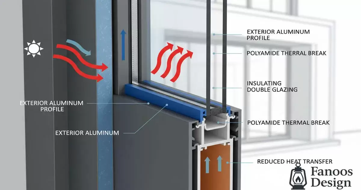 تکنولوژی عایق حرارتی در دربهای آلومینیومی: مزایا و کاربردها 11 تکنولوژی عایق حرارتی در دربهای آلومینیومی: مزایا و کاربردها