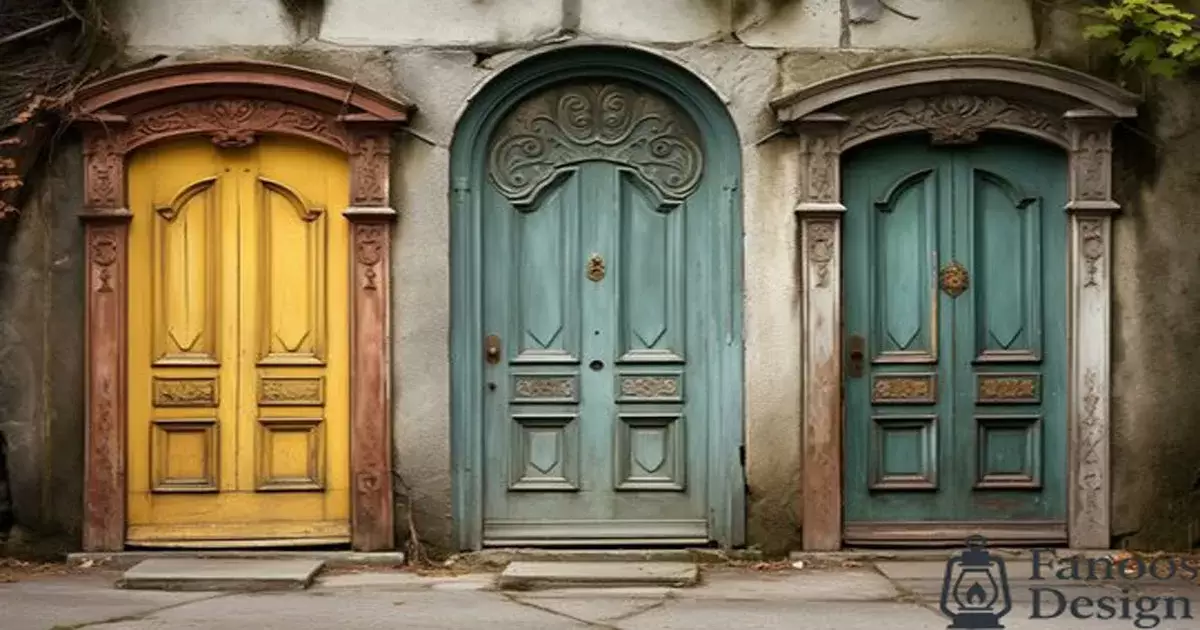 آثار زیبایی‌شناختی درب‌های خانه