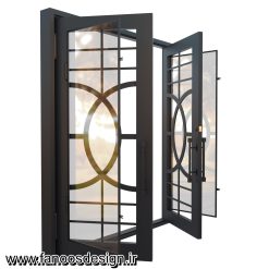 درب لابی آهنی کد 30719