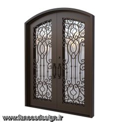 درب لابی آهنی کد 30713