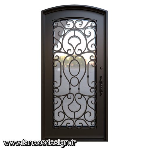 درب لابی آهنی کد 30712