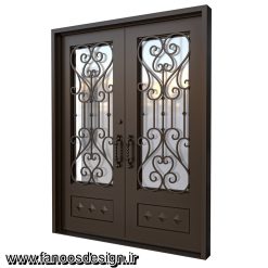 درب لابی آهنی کد 30711