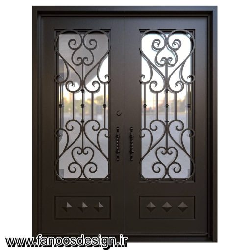 درب لابی آهنی کد 30711
