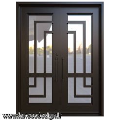 سبد خرید 1 درب لابی آهنی پروفیلی کد 30731