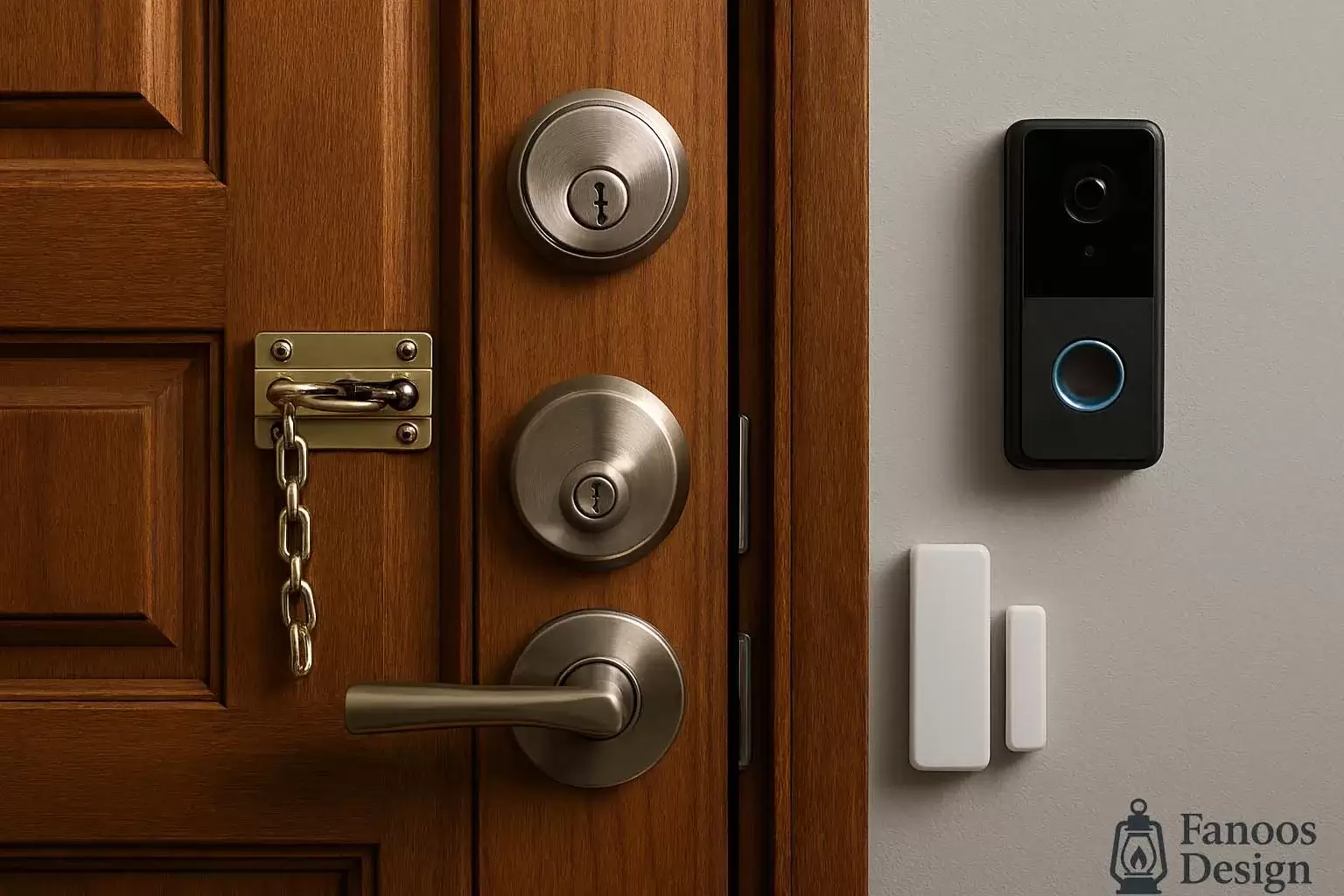 امنیت درب‌های خانه