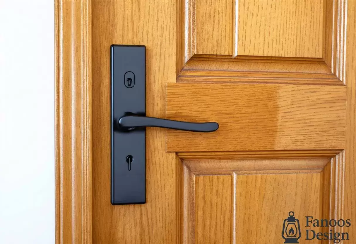 آموزش نصب قفل درب چوبی 3 آموزش نصب قفل درب چوبی