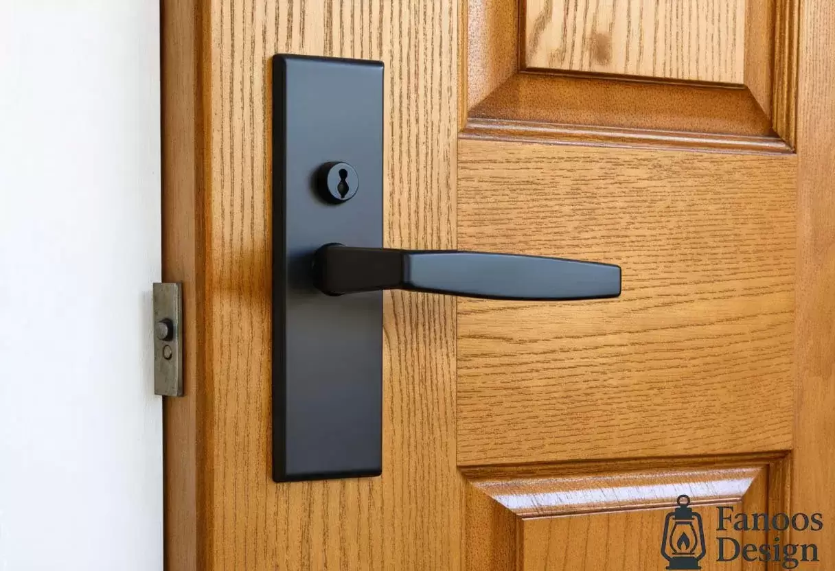 آموزش نصب قفل درب چوبی 4 آموزش نصب قفل درب چوبی