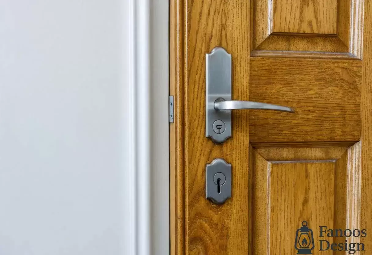 آموزش نصب قفل درب چوبی 2 آموزش نصب قفل درب چوبی