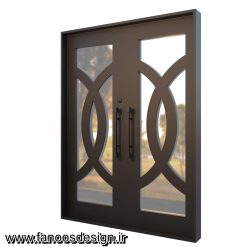 درب لابی آهنی کد 30714