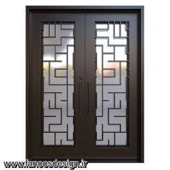 سبد خرید 2 درب لابی آهنی کد 30723