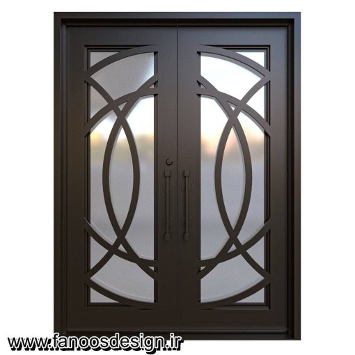 درب لابی آهنی کد 30721