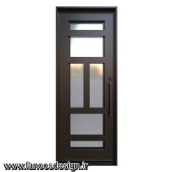 سبد خرید 3 درب لابی آهنی پروفیلی کد 30729