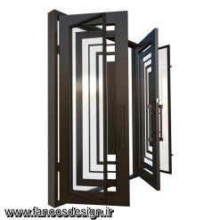 درب کلاسیک لابی آهنی کد 30726 5 درب لابی آهنی کد 30726
