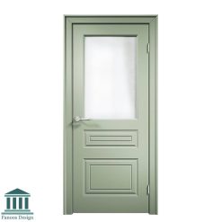 درب سه قاب قاب MDF شیشه خور 30809
