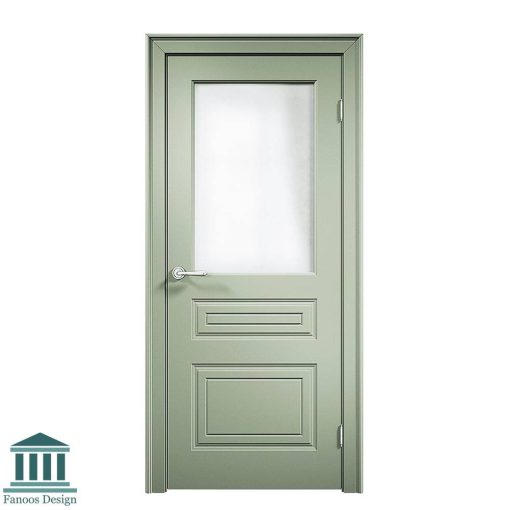 درب سه قاب قاب MDF شیشه خور 30809