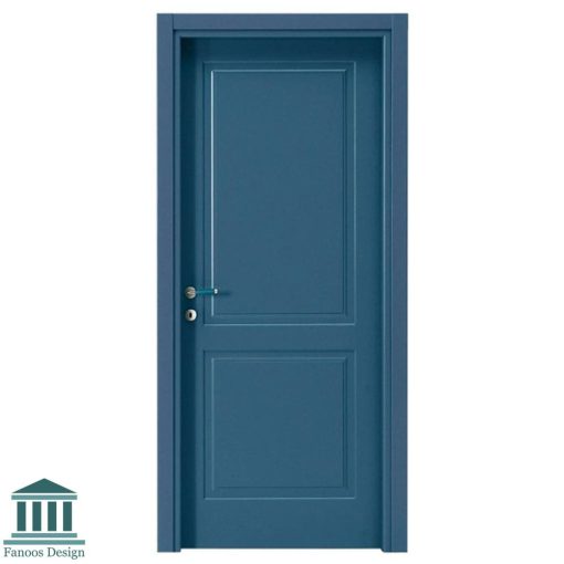 درب اتاق خواب MDF دو قاب CNC کد 30781