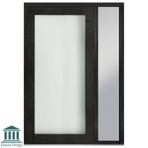 درب راهرو یک و نیم لنگه مدرن کد 30840