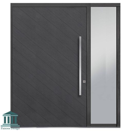 درب لابی یک و نیم لنگه مدرن کد 30833