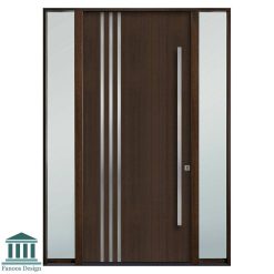 درب تک لنگه استیل خور کد 30825