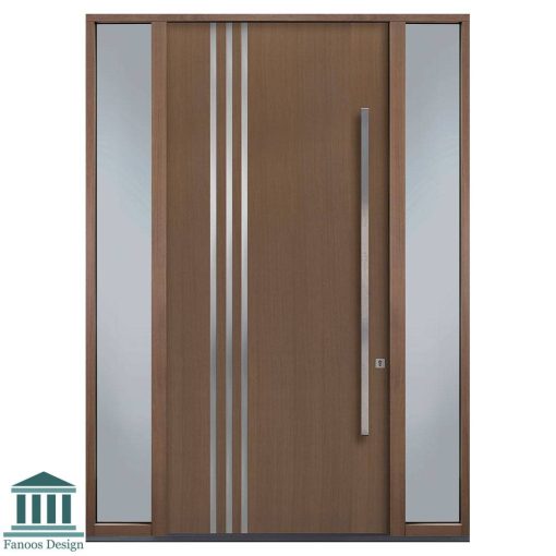 درب تک لنگه استیل خور کد 30825