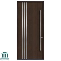 درب تک لنگه استیل خور کد 30824