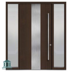 سبد خرید 36 درب تک لنگه لابی وسط باز شو استیل خور کد 30821