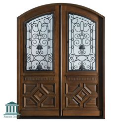 سبد خرید 10 درب لابی هلال تمام چوب کلاسیک کد 30855