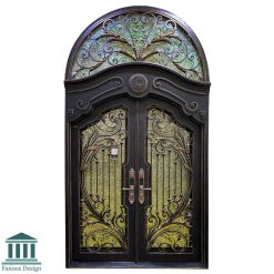 درب لوکس آهنی لابی فرفورژه کد 30903