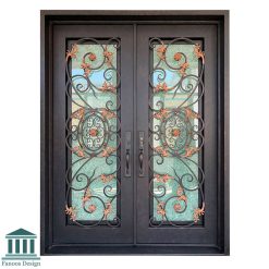 در مدرن آهنی لابی ساده کد 30906