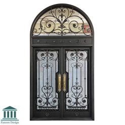 درب لوکس آهنی ورودی فرفورژه کد 30900