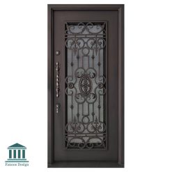 درب آهنی ورودی نفررو کد 30878