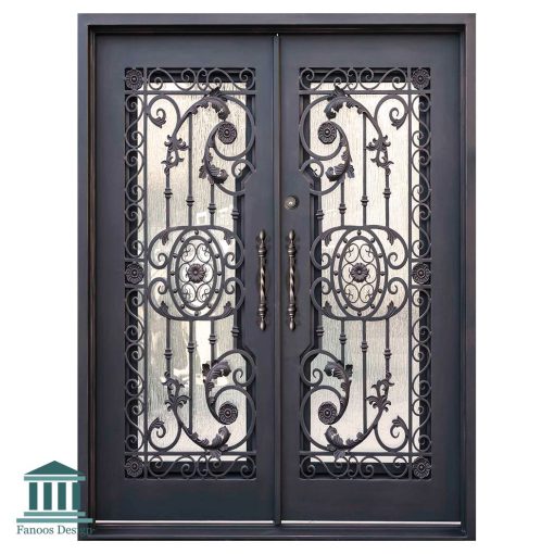 درب آهنی لابی فرفورژه کد 30876