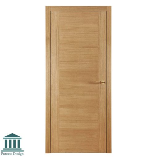 درب اتاق خواب روکش بلوط طرح راپود با رنگ پلی اورتان کد 30752