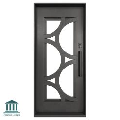 سبد خرید 9 درب فلزی ورودی ساده کد 30865