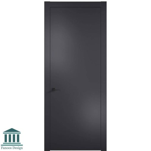 درب اتاق خواب MDF ساده با رنگ پوششی پلی اورتان MDF ضخامت 8 میل واناچای کد 30768 - Image 3