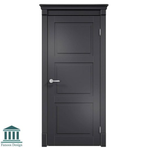 درب اتاق خواب MDF سه قاب جدید کد 30775