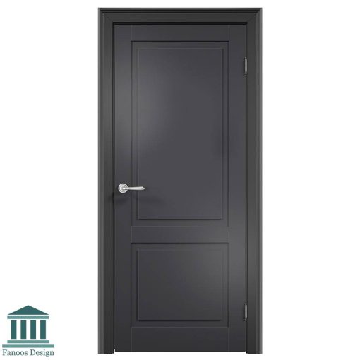 درب اتاق خواب MDF دوقاب انگلیسی کد 30776