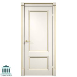 درب اتاق خواب MDF دوقاب انگلیسی کد 30776
