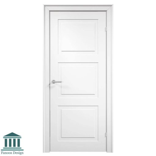 درب اتاق خواب MDF سه قاب جدید کد 30775