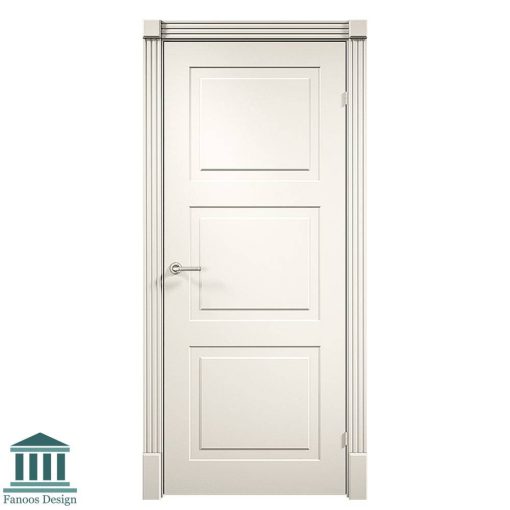 درب اتاق خواب MDF سه قاب جدید کد 30775