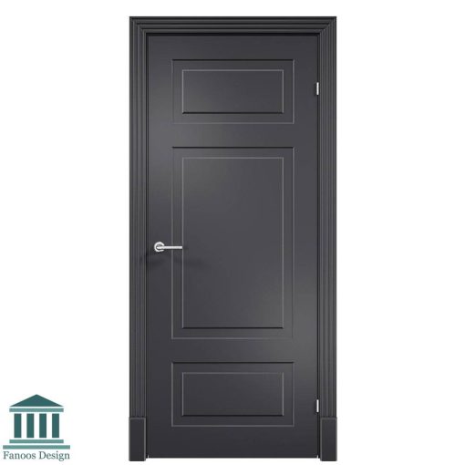 درب اتاق خواب MDF سه قاب نئو کلاسیک کد 30772