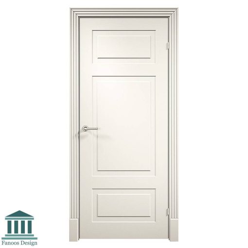 درب اتاق خواب MDF سه قاب نئو کلاسیک کد 30772