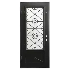 درب آهنی کلاسیک ساده نفررو کد 30930