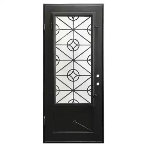 درب آهنی کلاسیک ساده نفررو کد 30930
