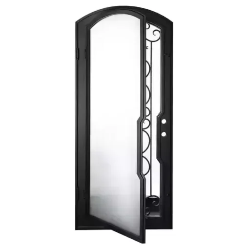 درب فرفورژه آهنی کلاسیک نفررو هلال کد 30927