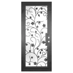 درب فلزی سنتی فرفورژه تک لنگه ساده کد 30934