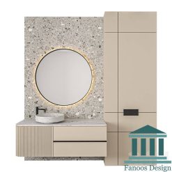 روشویی کابینتی و دیزاین حمام کد 30251